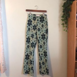 Urban Outfitters Stretchy Flower Pants